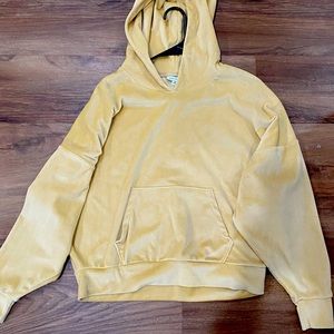 American Eagle Gold Velvet Sweatshirt